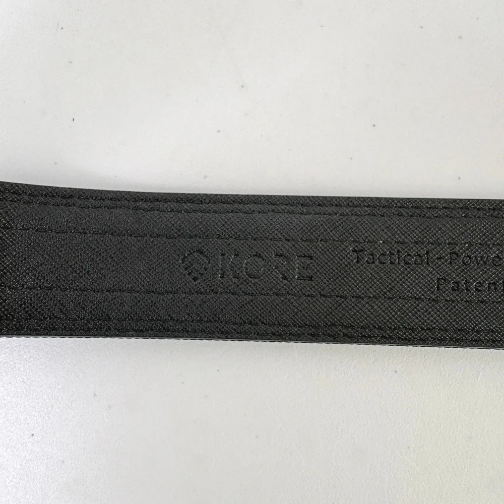 Kore Essentials Tactical Power Core Belt Black Ratchet Size 28 - 35 Adjustable